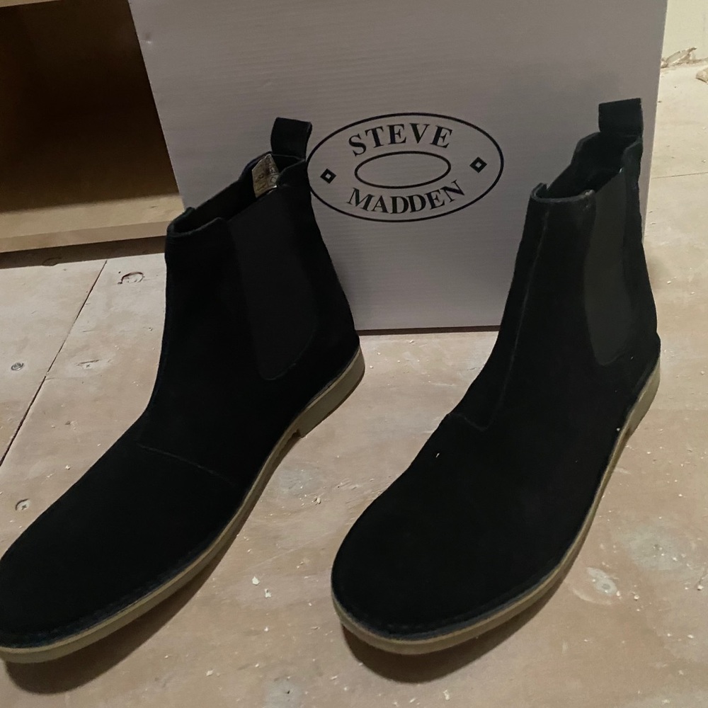 Suede Booties